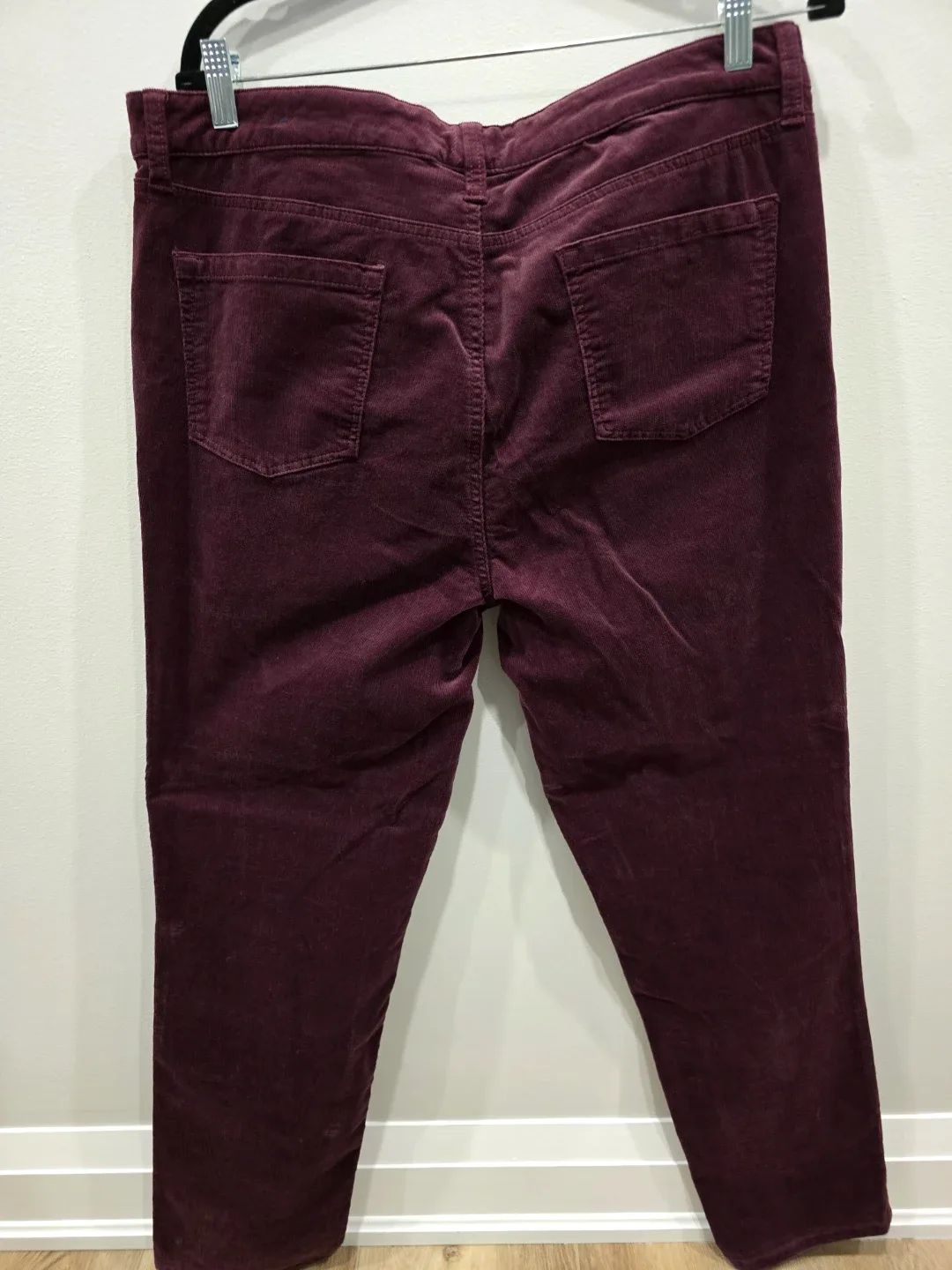 Talbots High-Rise Straight-Leg Corduroy Pants - Size 14 image indicator(3)