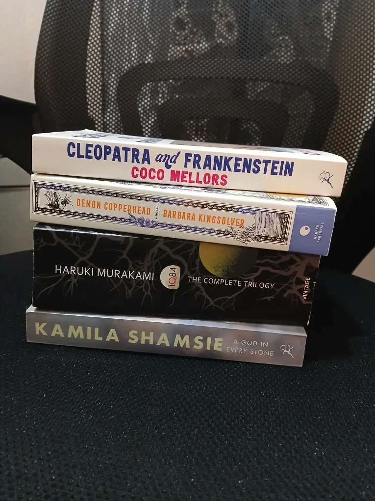 Book Bundle: Cleopatra, 1Q84, Demon Copperhead