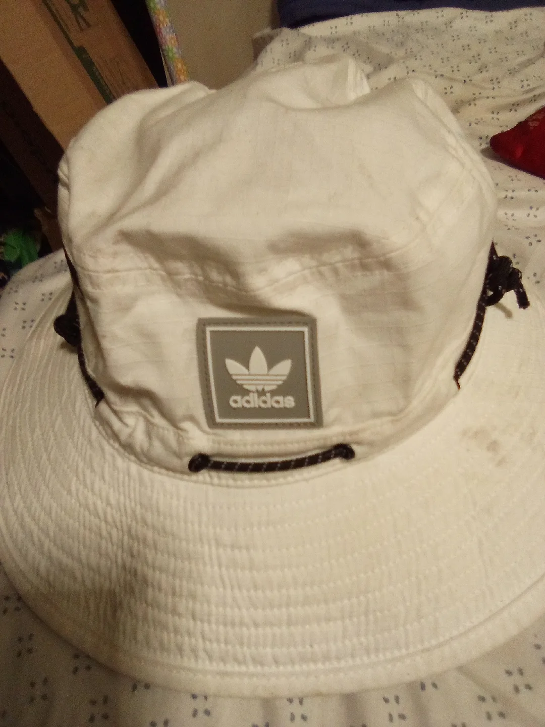 Adidas Bucket Hat - White