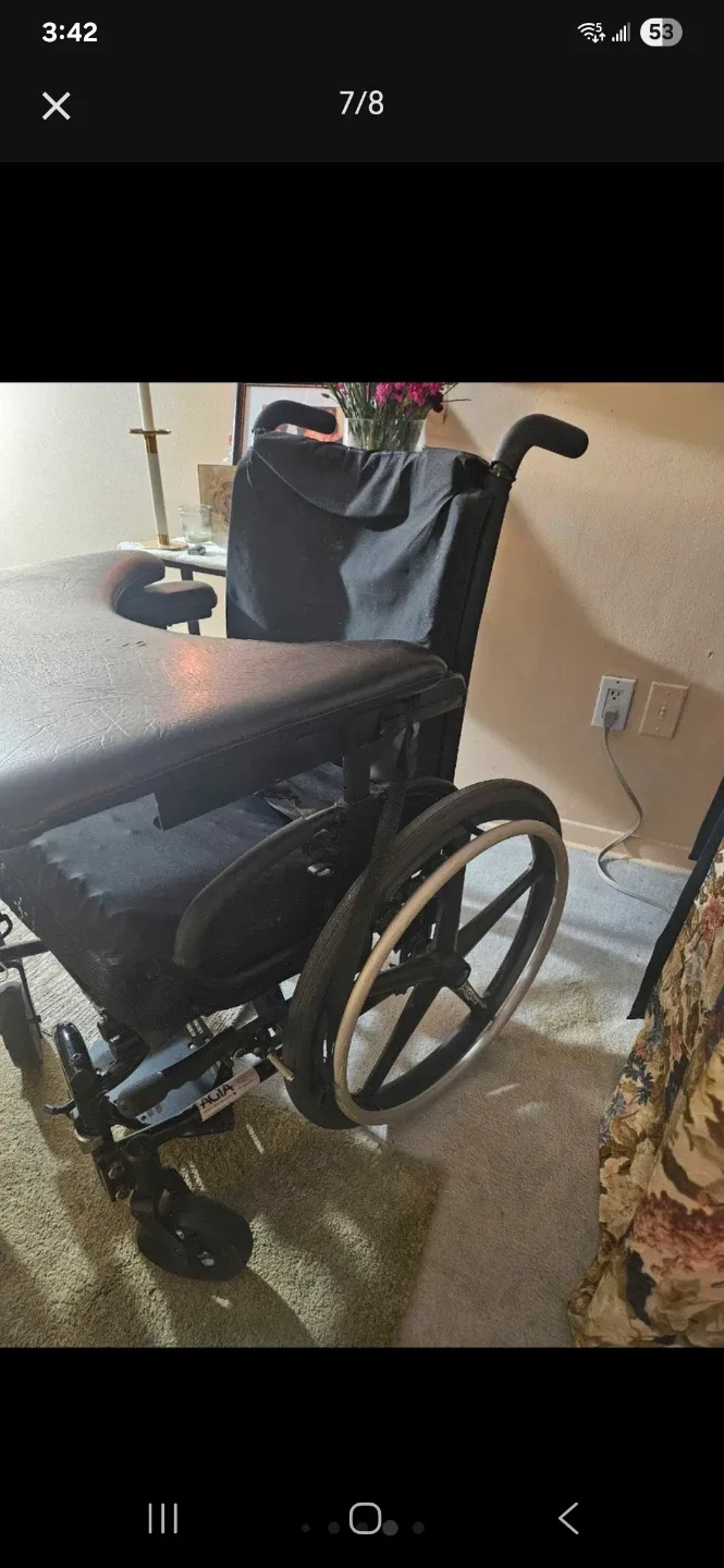 FREE Quickie 2 CORE Wheelchair w/ attached table image indicator(4)