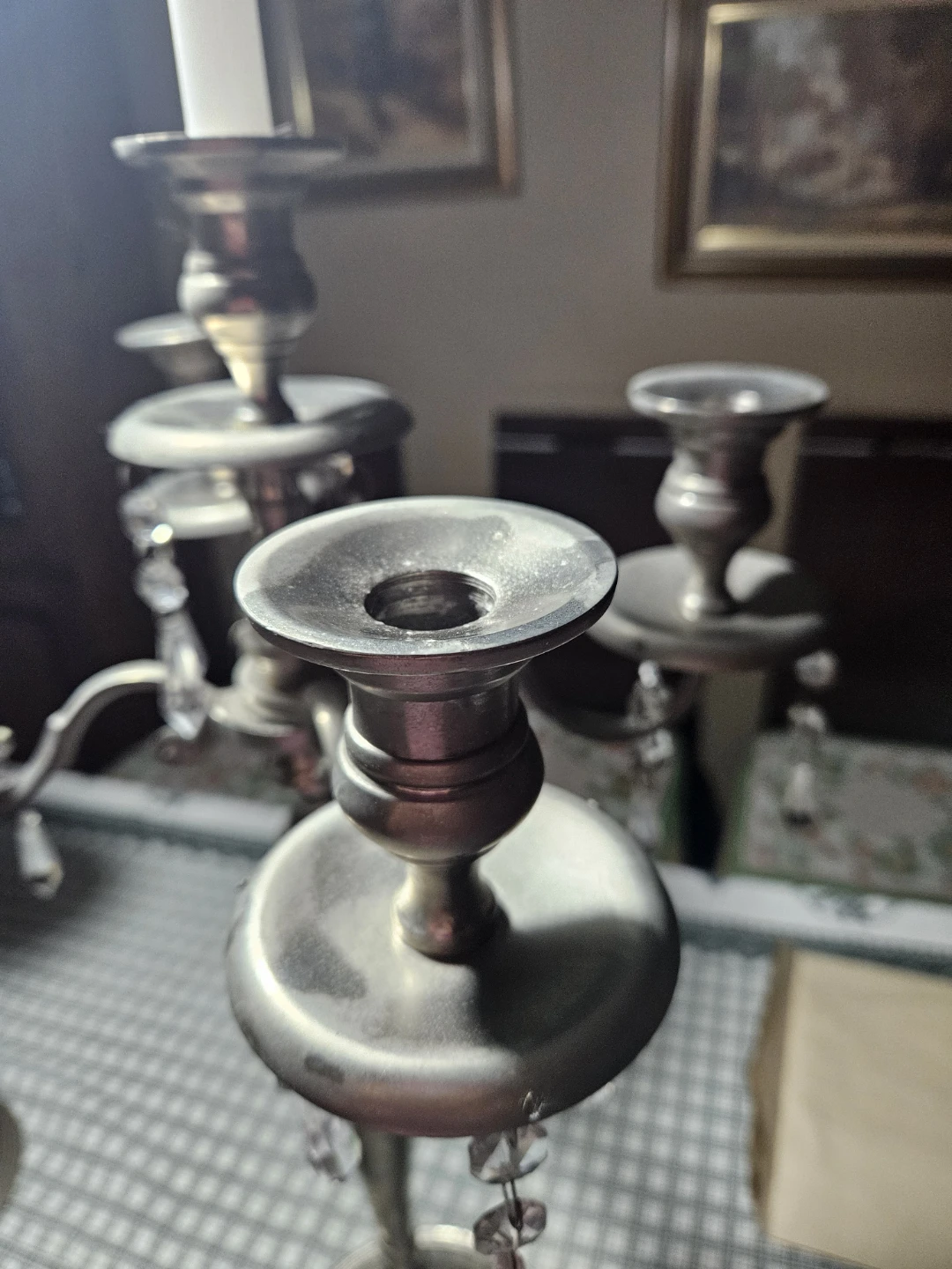 Candelabra Set with Crystal Accents - photo 5