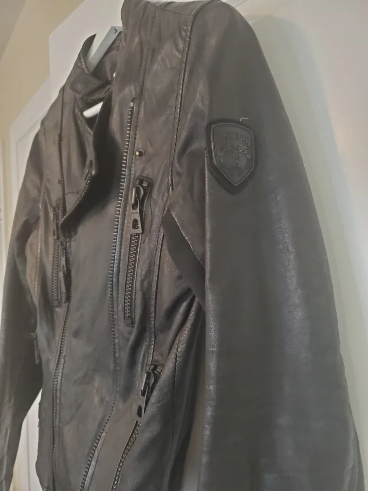 Rudsak Black Leather Jacket - Size S image indicator(6)