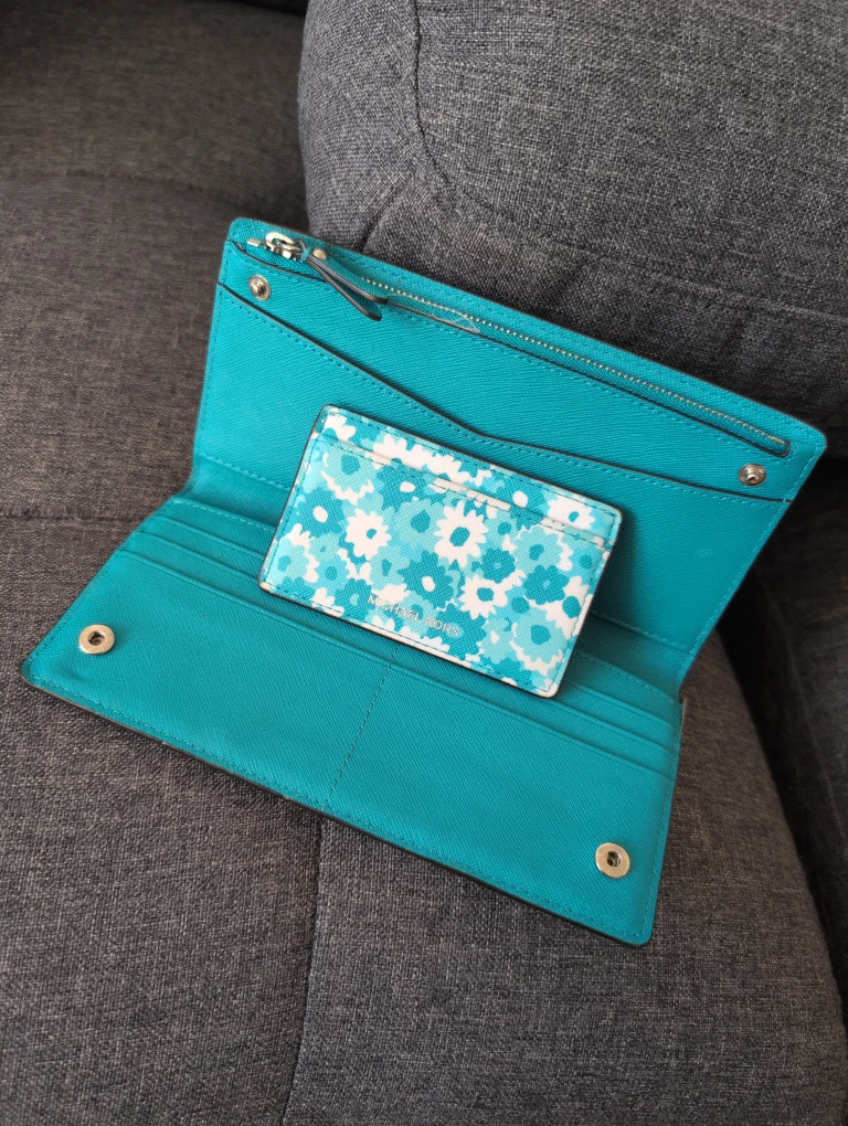 Michael Kors Wallet - Turquoise - photo 3
