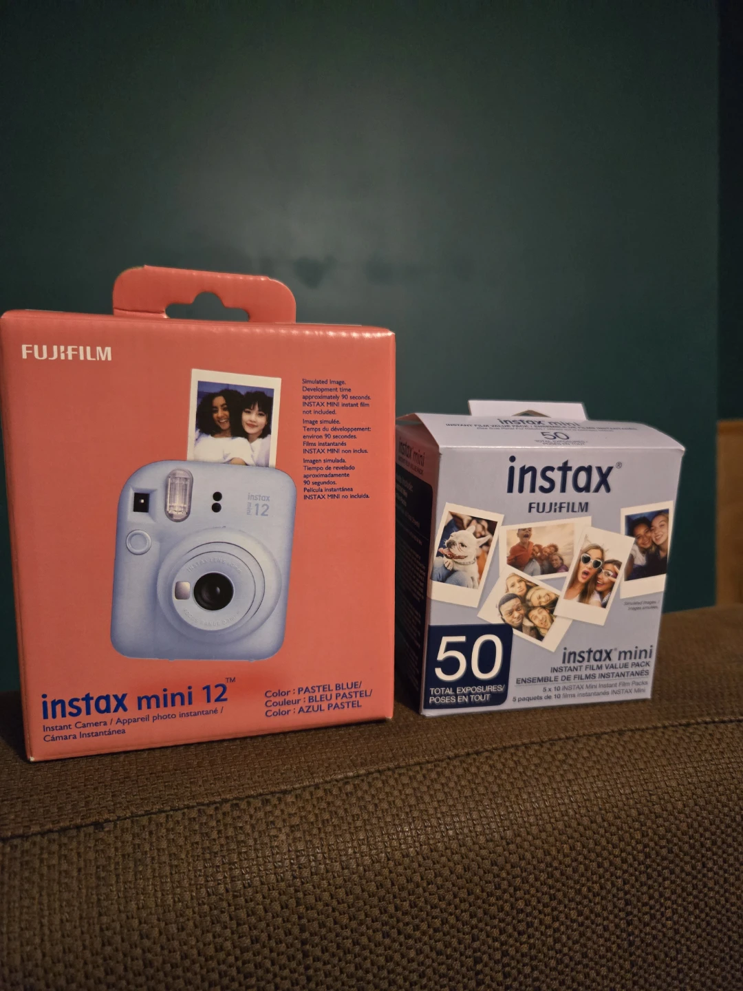 BNIB instax mini 12 with film