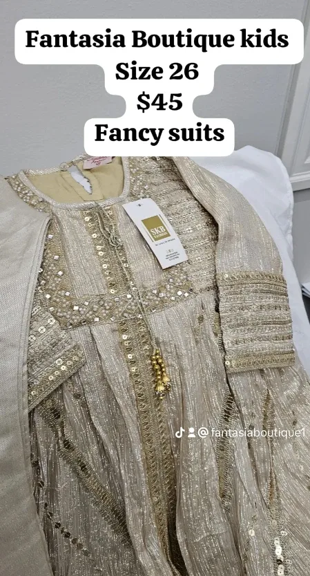 Fantasia Boutique Kids Fancy Suit - Size 26 image indicator(2)