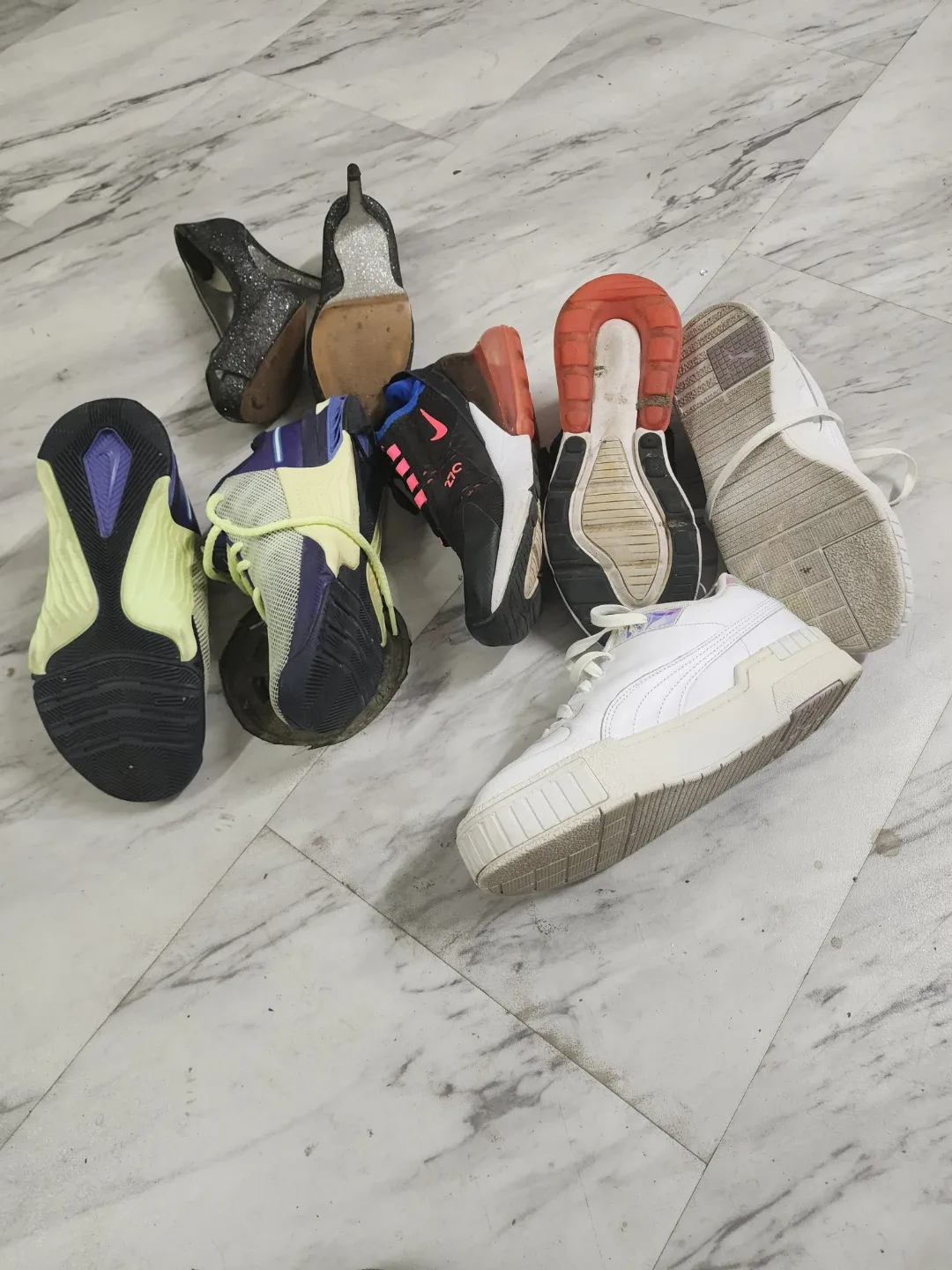 Assorted Women's Shoes - Nike, Puma, Heels image indicator(2)