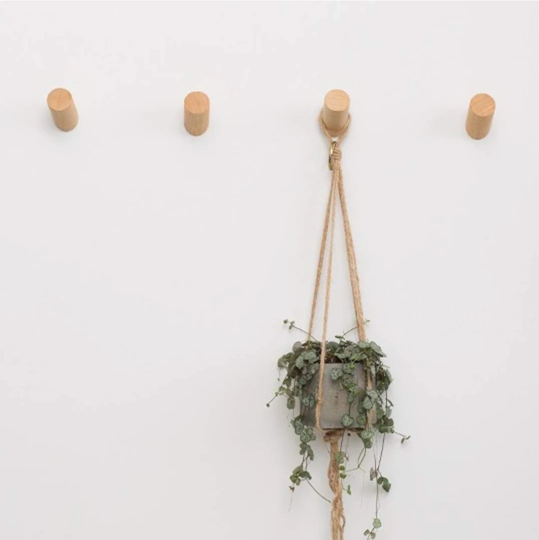 Wooden Wall Hooks - 10 Pack - photo 4