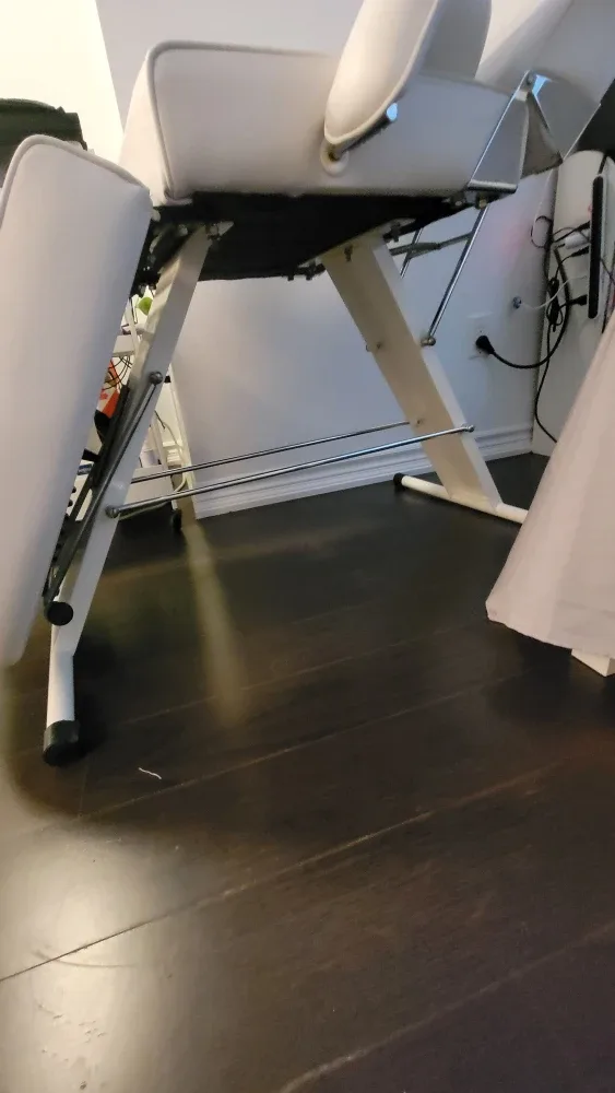 White Adjustable Facial Bed/Chair image indicator(5)