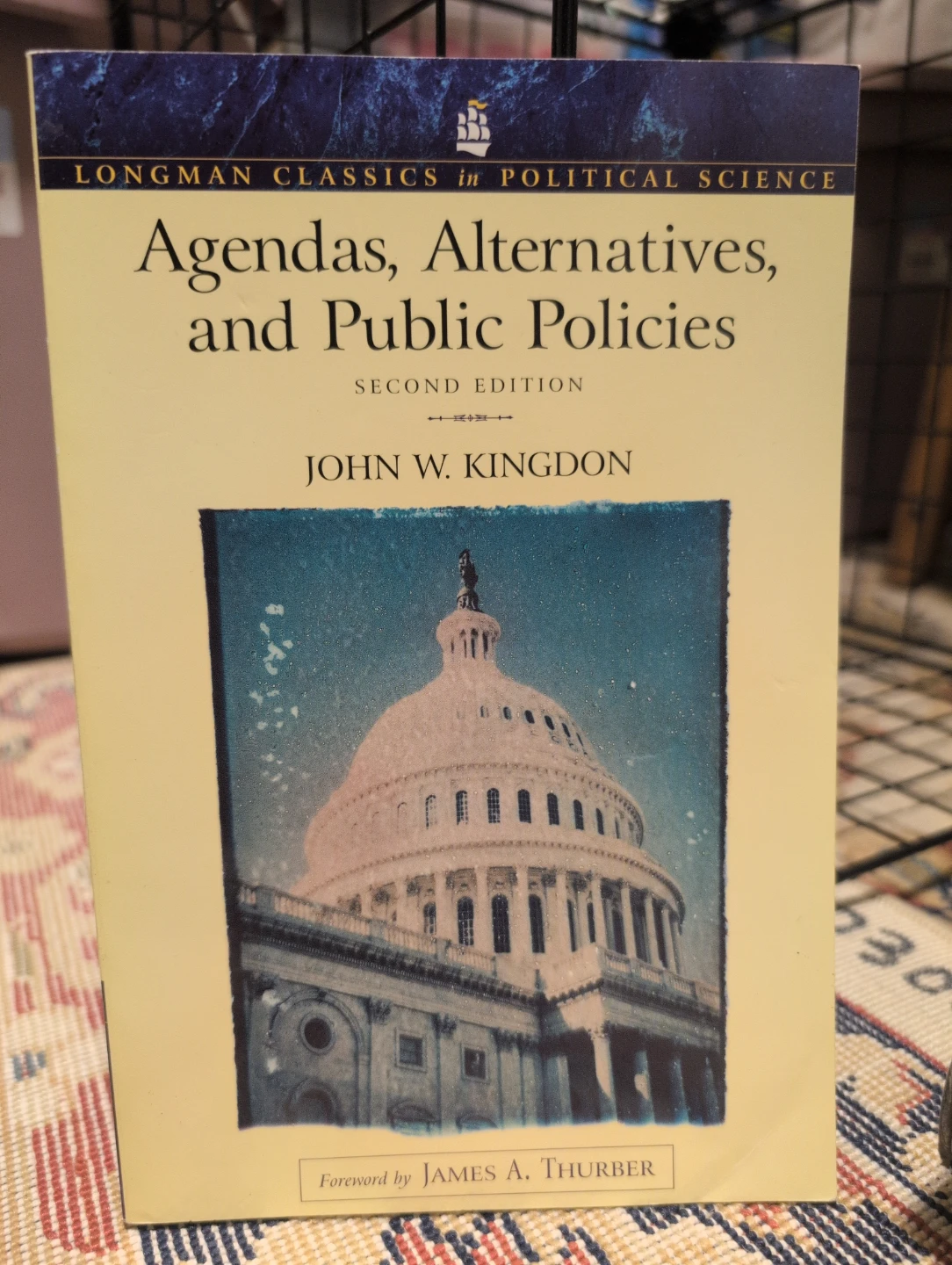 Agendas, Alternatives, and Public Policies Book 🥕