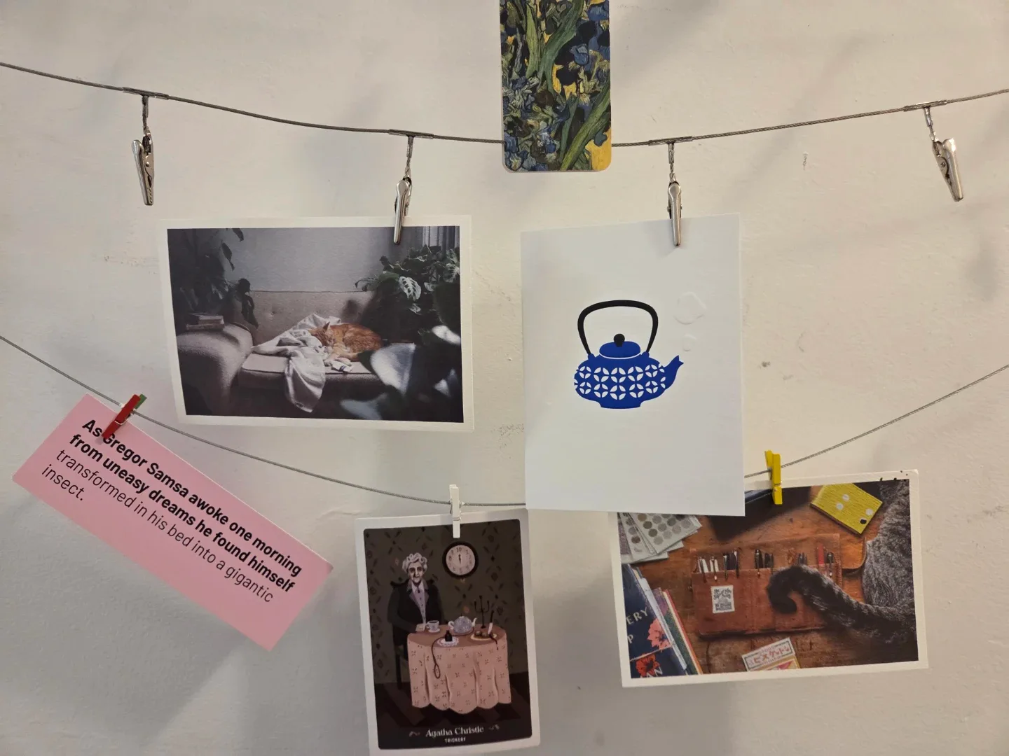 Hanging Cable Wire Strings w/ Clips (3 available) thumbnail