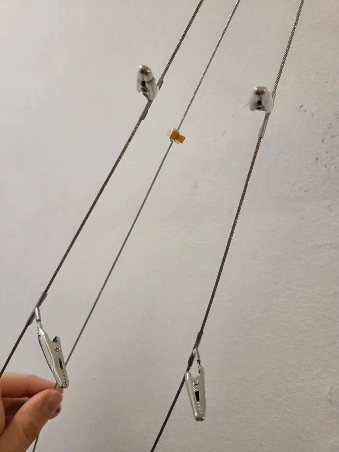 Hanging Cable Wire Strings w/ Clips (3 available) image indicator(4)