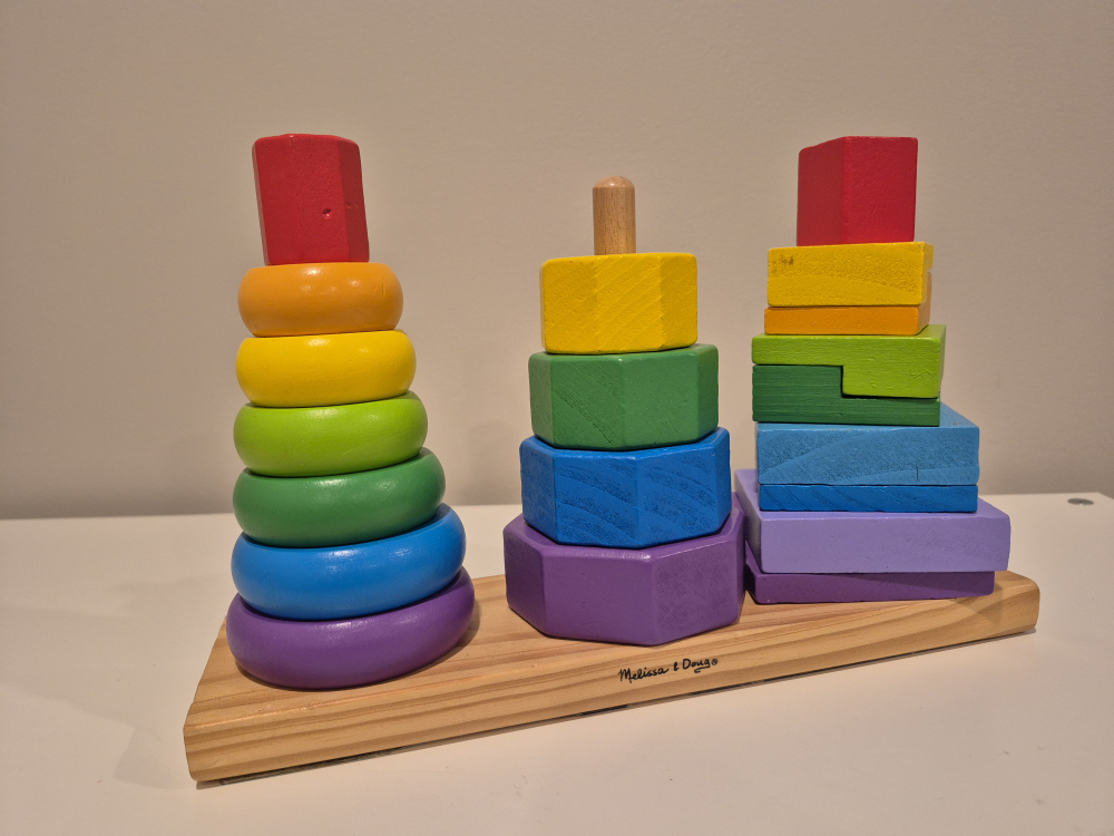 Melissa & Doug Wooden Stacking Toy - photo 2