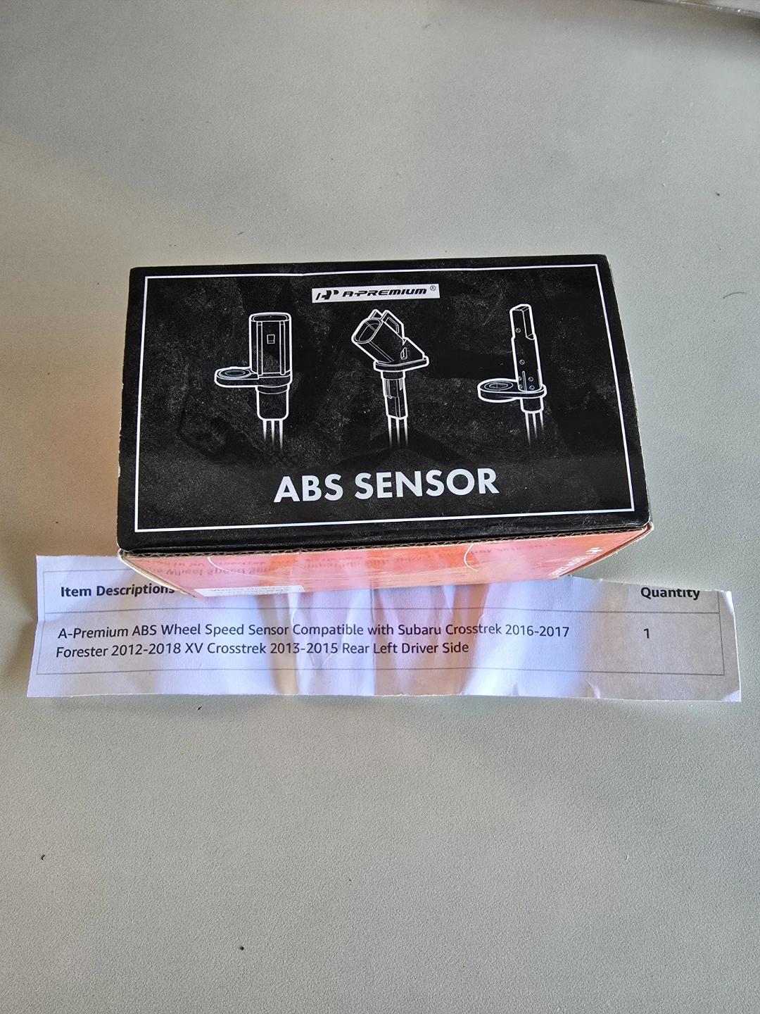 A-Premium ABS Wheel Speed Sensor for Subaru