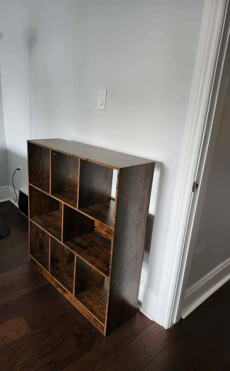 Brown Wooden Bookcase image indicator(4)