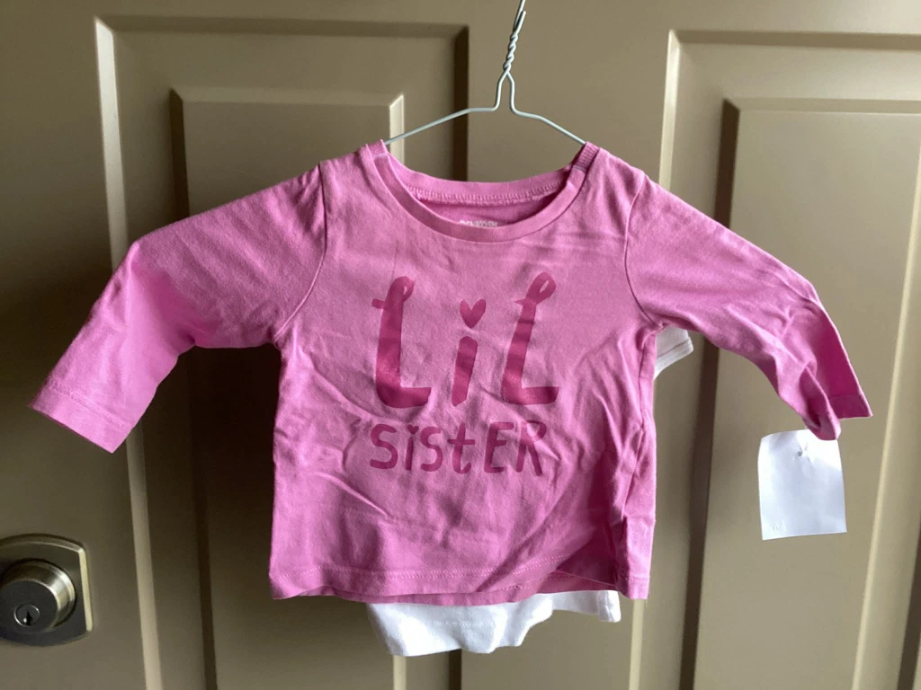 Girls sz 6 months shirts & sweaters $3 each - photo 3