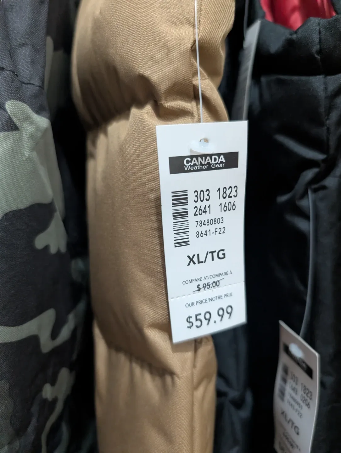 Canada Weather Gear Puffer Vest - L, XL & XXL image indicator(2)