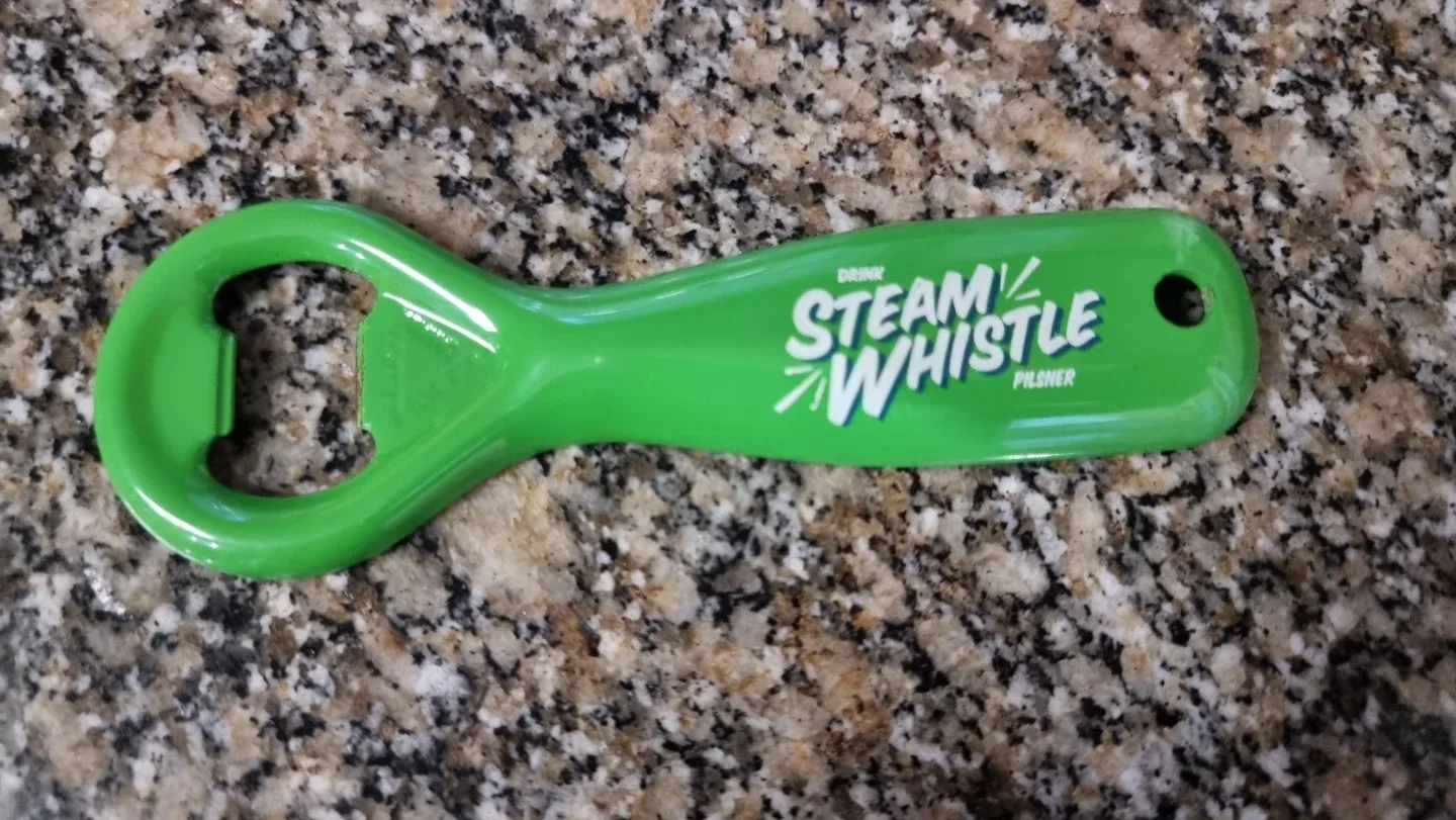 Steam Whistle Pilsner Bottle Opener