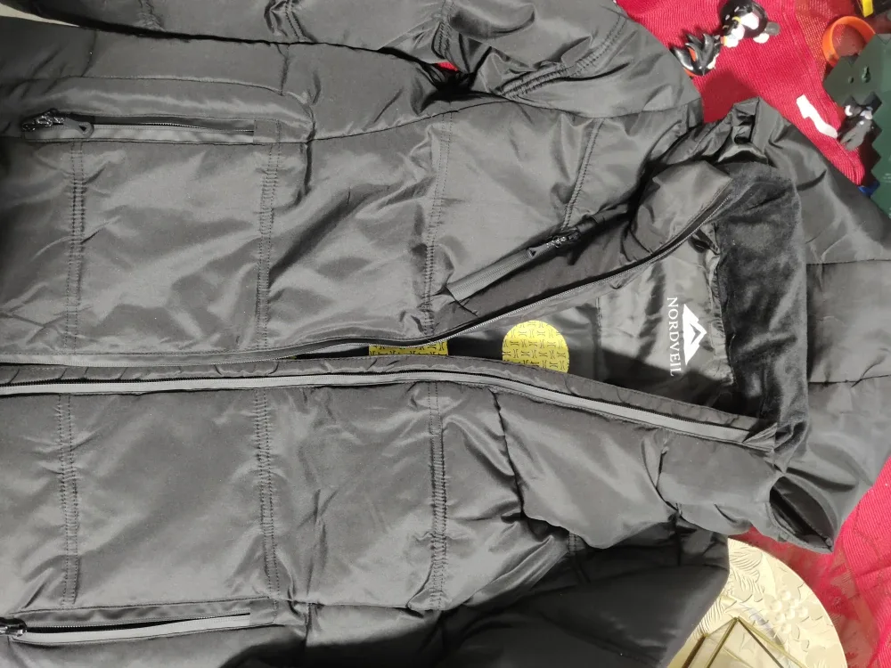 Nordeveil Black Puffer Jacket new