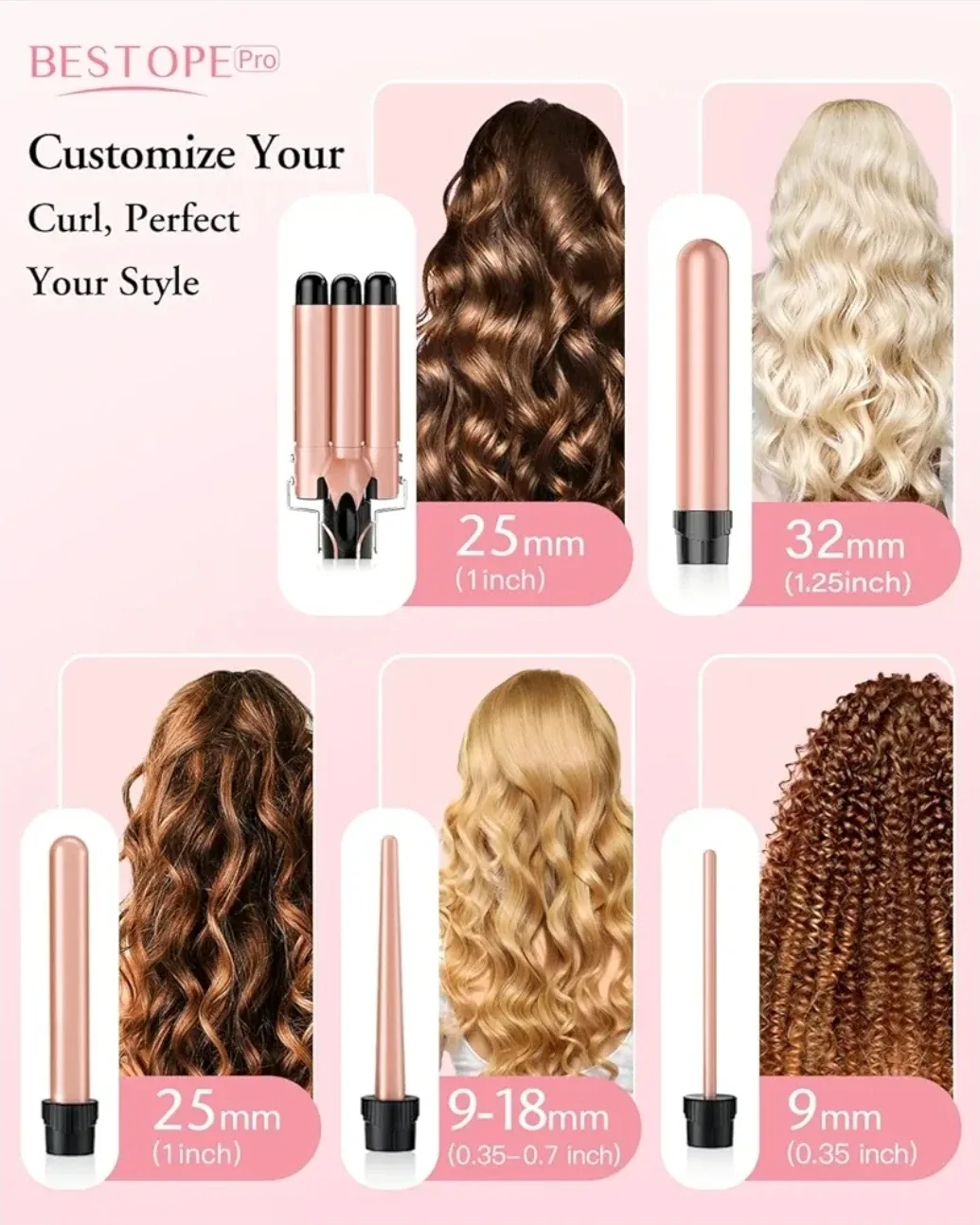 5 in 1 Curling Iron Wand Set -New image indicator(5)
