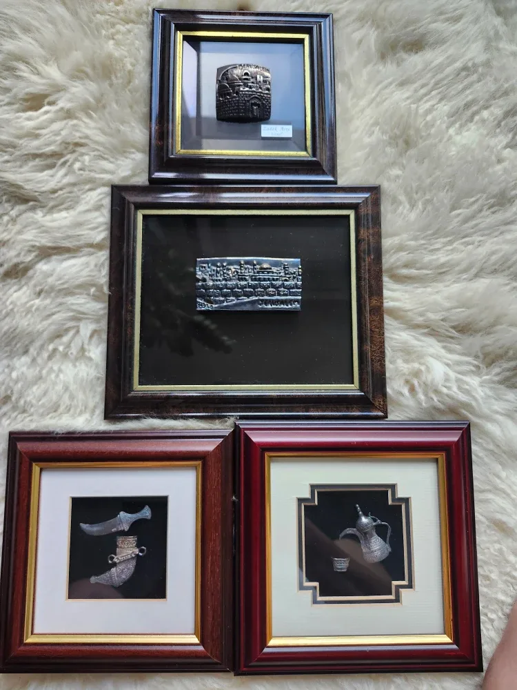 STERLING SILVER ZADOK ARTS ISRAEL FRAMED image indicator(6)