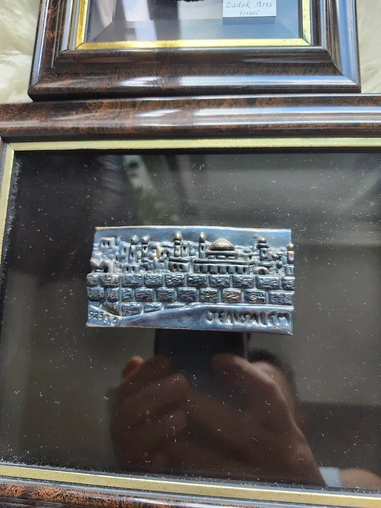 STERLING SILVER ZADOK ARTS ISRAEL FRAMED image indicator(7)