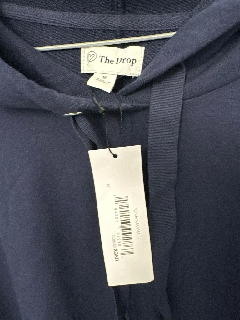 The Drop Iona Navy Hoodie Dress - Size M image indicator(2)