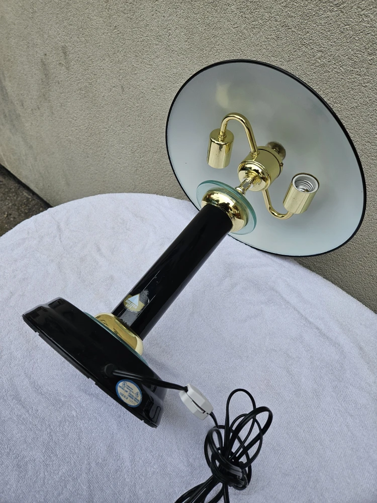 Vintage Soulever Lift  Black Table Lamp - photo 3