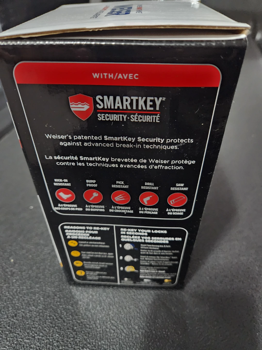 Weiser SmartKey Security Deadbolt - New in Box! - photo 3