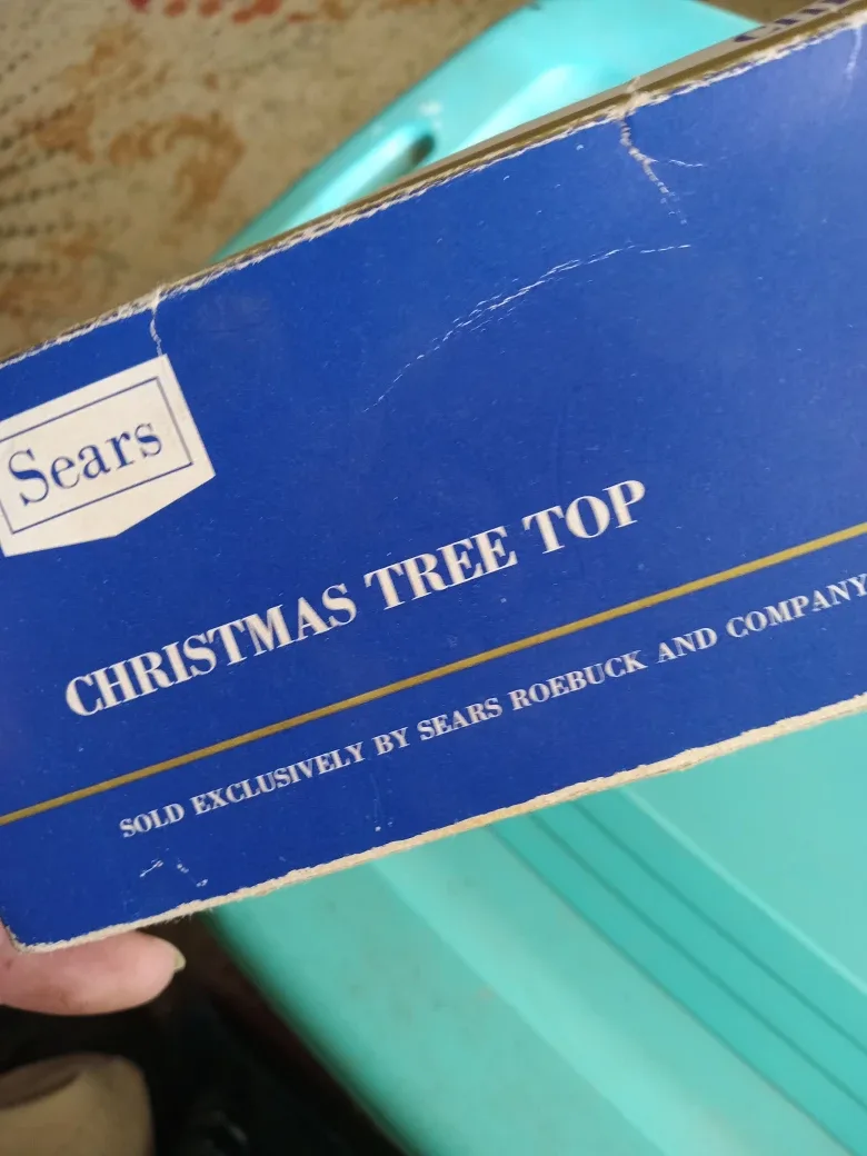 Vintage Sears Imperial Collection Christmas Tree Top image indicator(2)