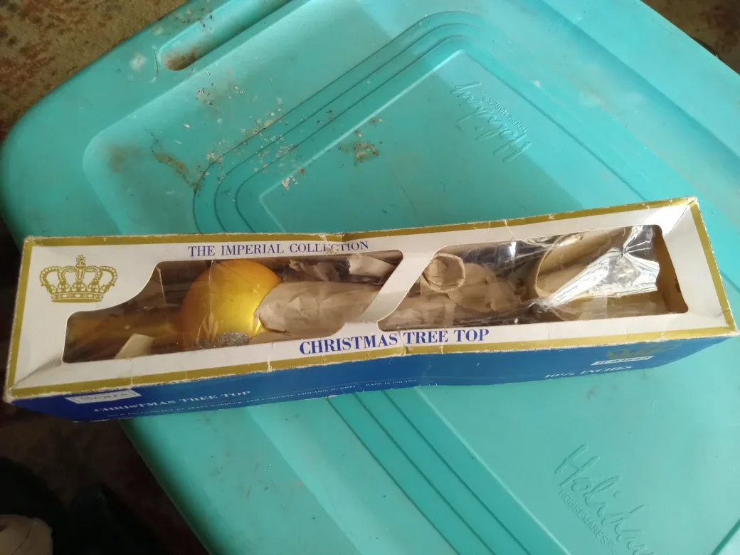 Vintage Sears Imperial Collection Christmas Tree Top image indicator(4)