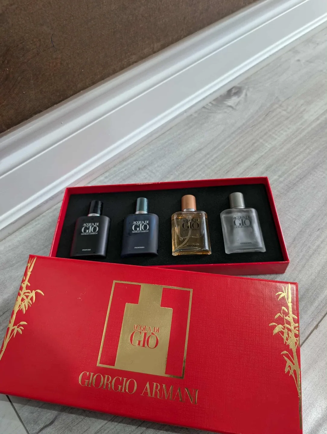 Giorgio Armani Acqua di Gio Miniature Set - New in Box!