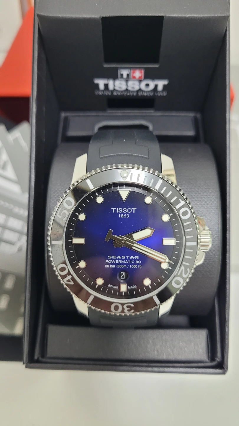 Tissot Seastar Powermatic 80 Watch - photo 2