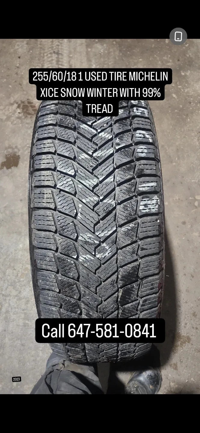 Michelin X-Ice Snow Winter Tire 255/60/18 thumbnail