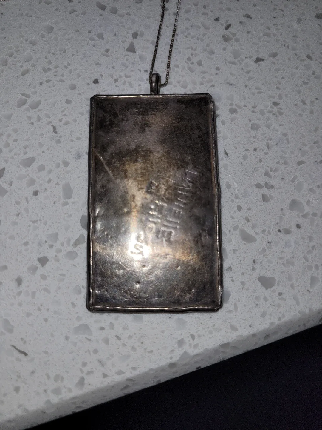 Japanese silver pendant with necklace image indicator(4)