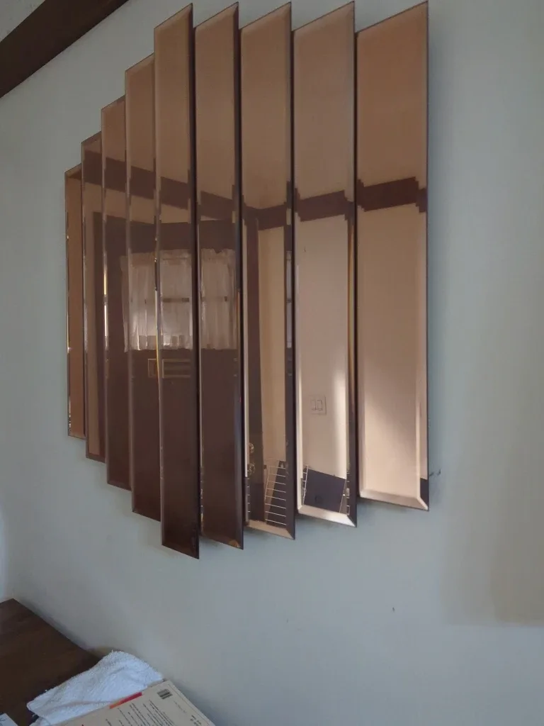 Wall Mirror Art Deco Style x3
