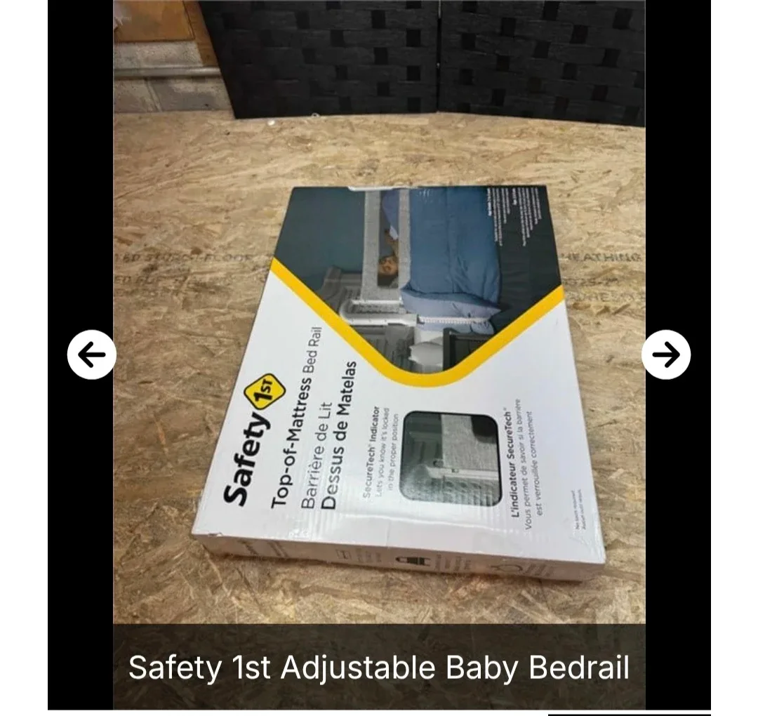 New Safety 1st Top of Mattress Bedrail image indicator(5)