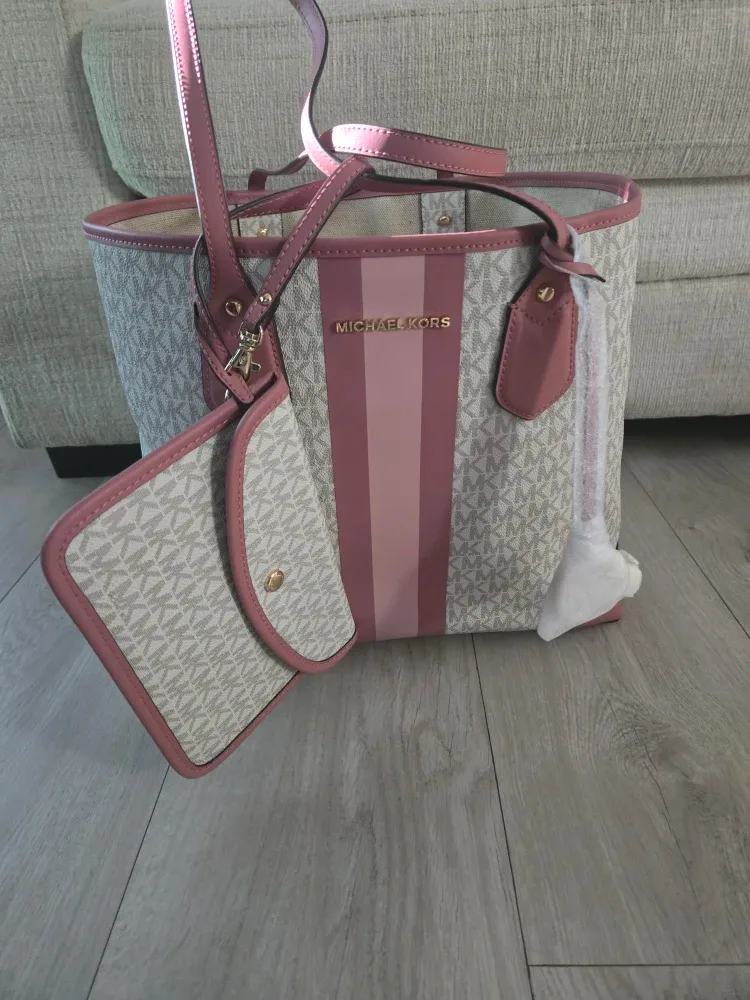 Michael Kors EVA LG Tote - Rose Multi