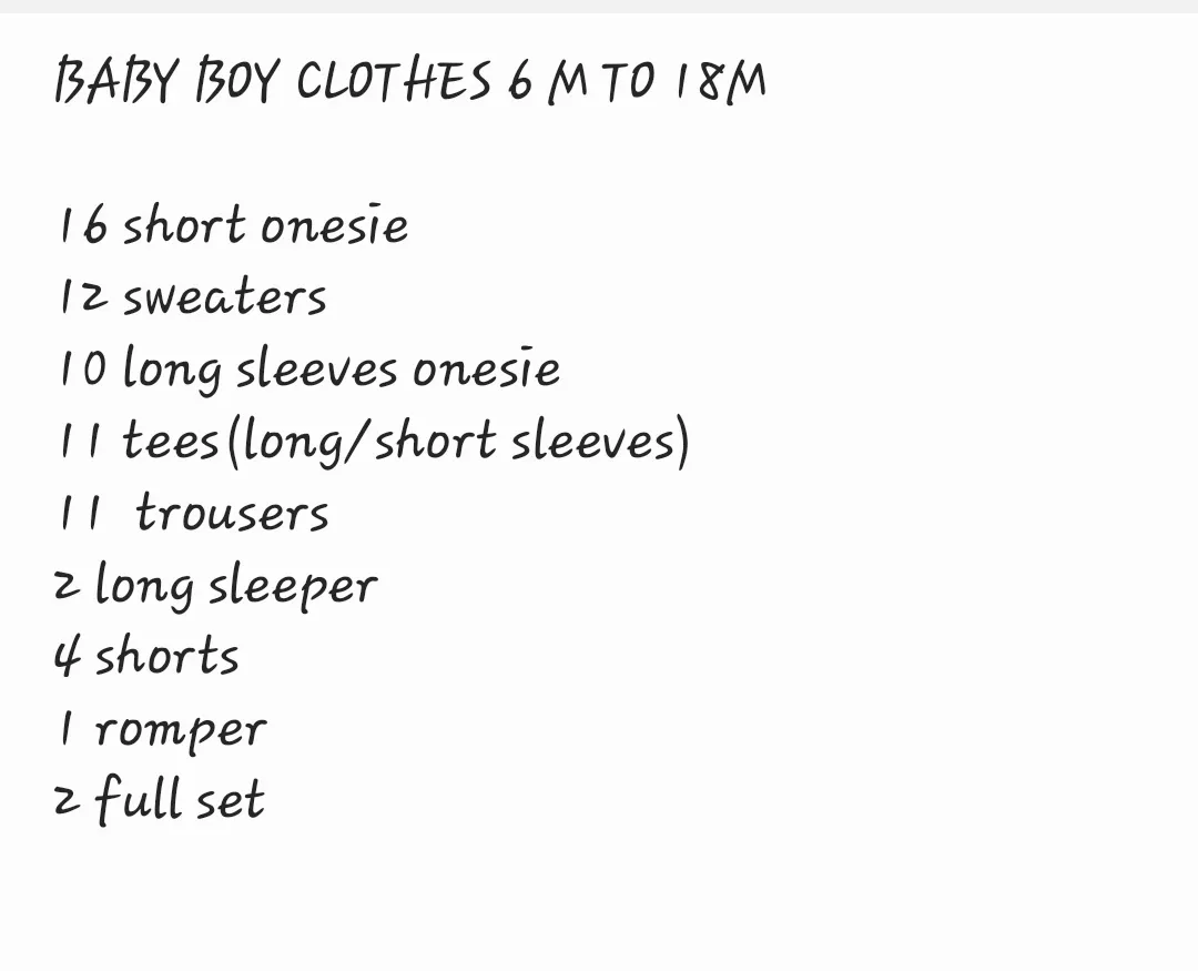 Baby Boy Clothes Lot (6 to 18 Months) image indicator(2)