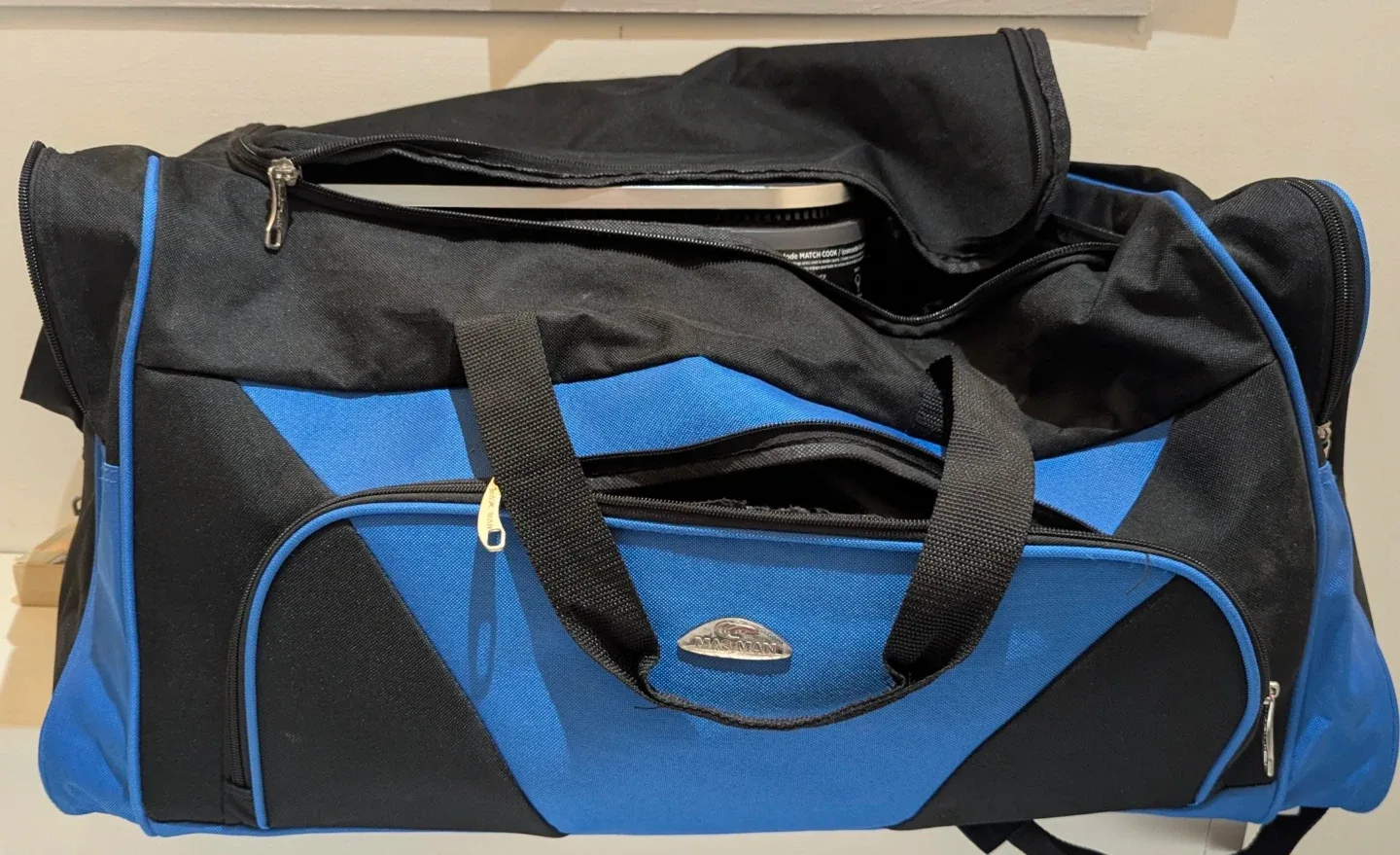 Chapman Black & Blue Duffle Bag thumbnail