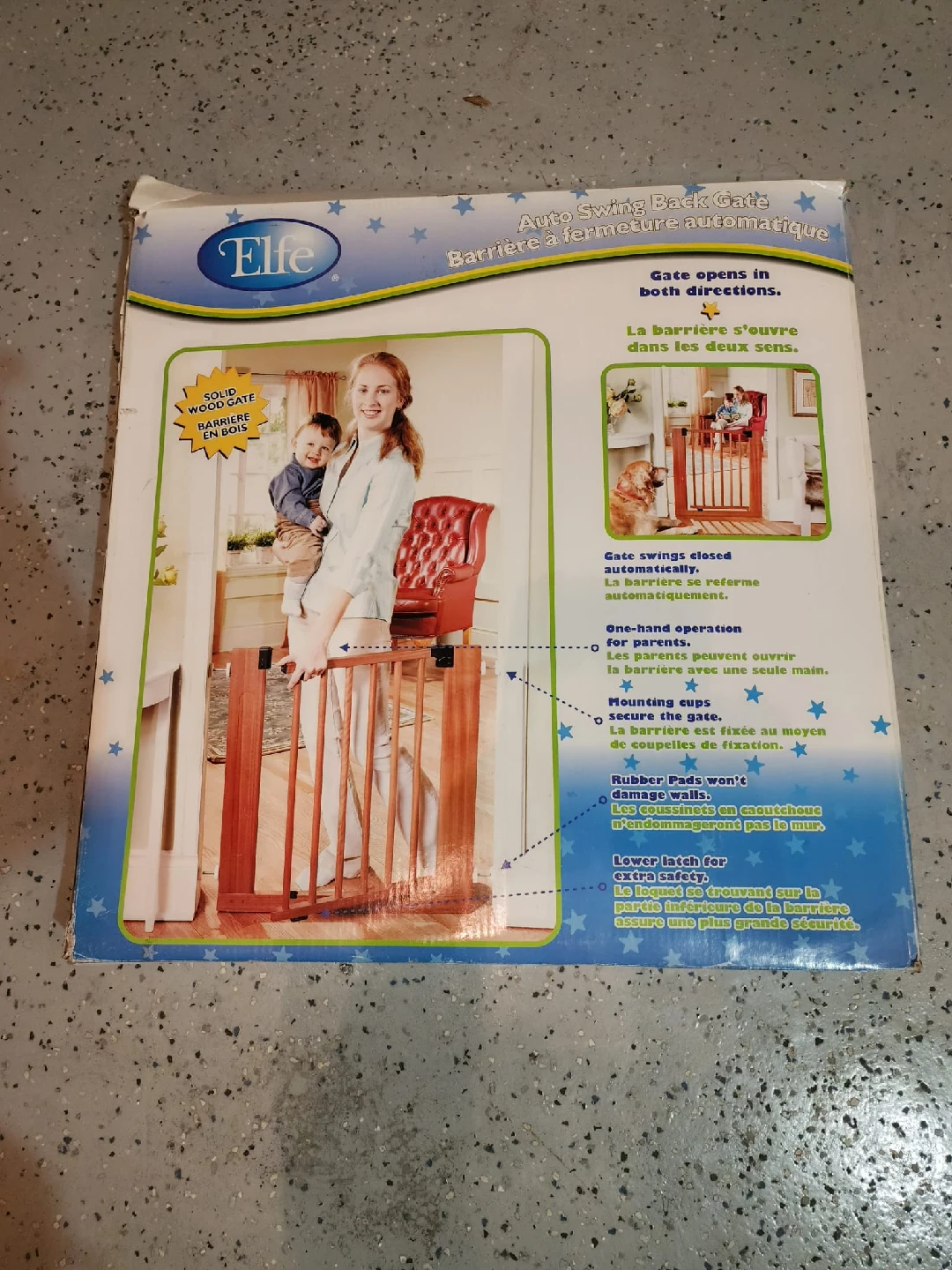 Elfe Auto Swing Back Gate