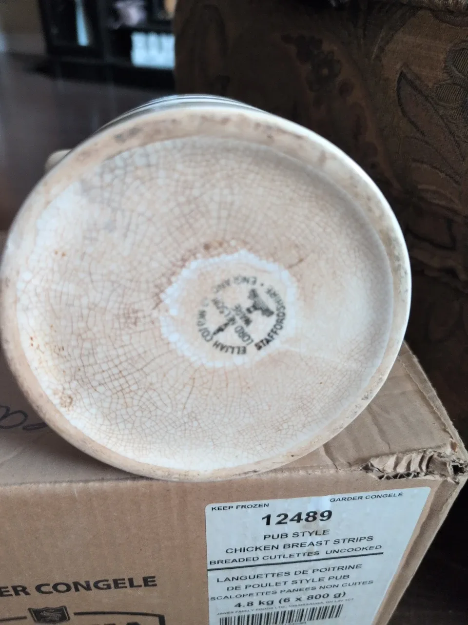 Elijah Cotton Staffordshire Creamer Pitcher