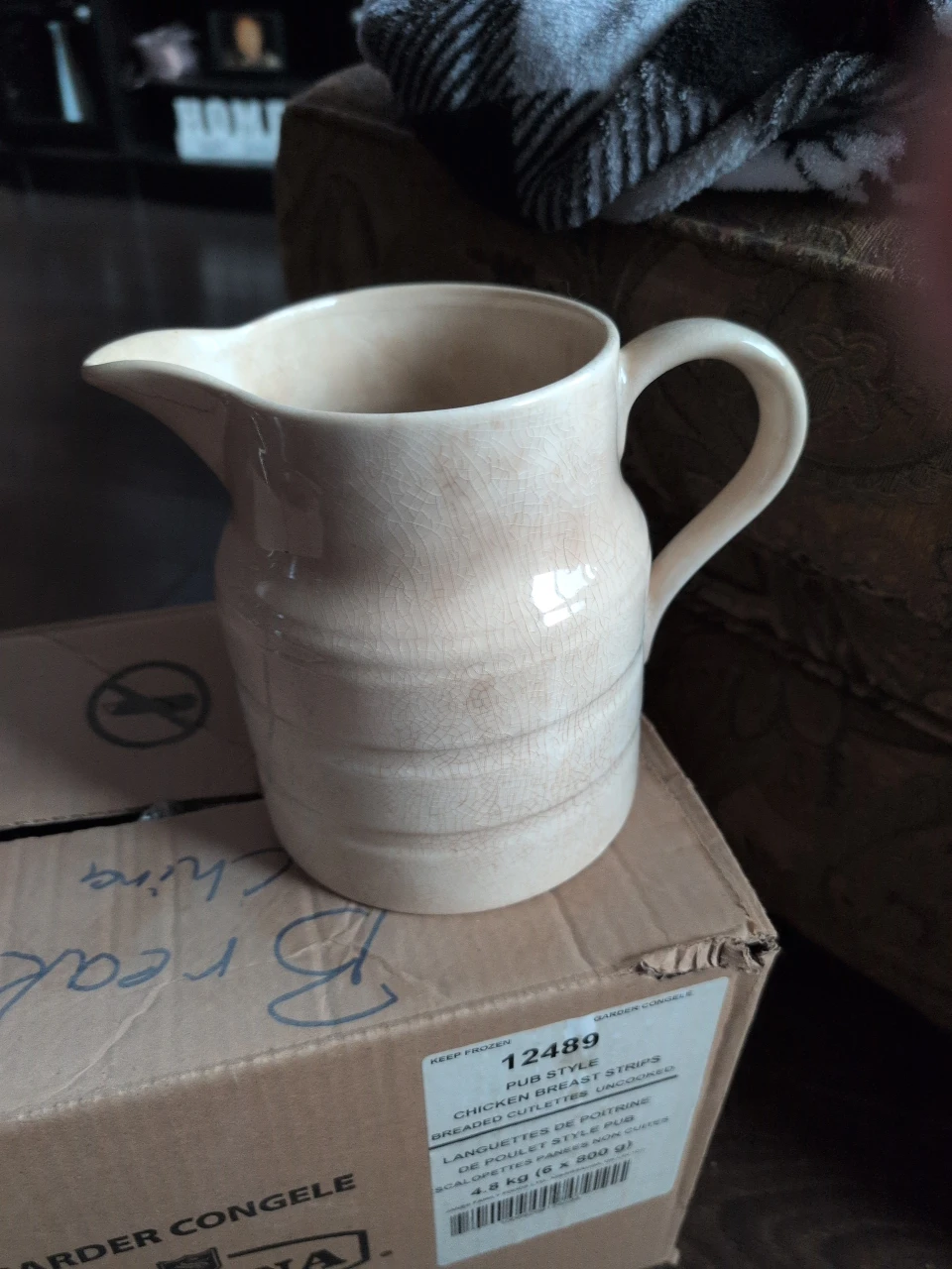Elijah Cotton Staffordshire Creamer Pitcher - photo 2
