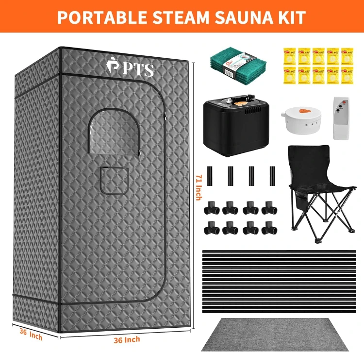 Portable Steam Sauna Box - Thicken Cotton Personal Home Spa Tent - photo 4