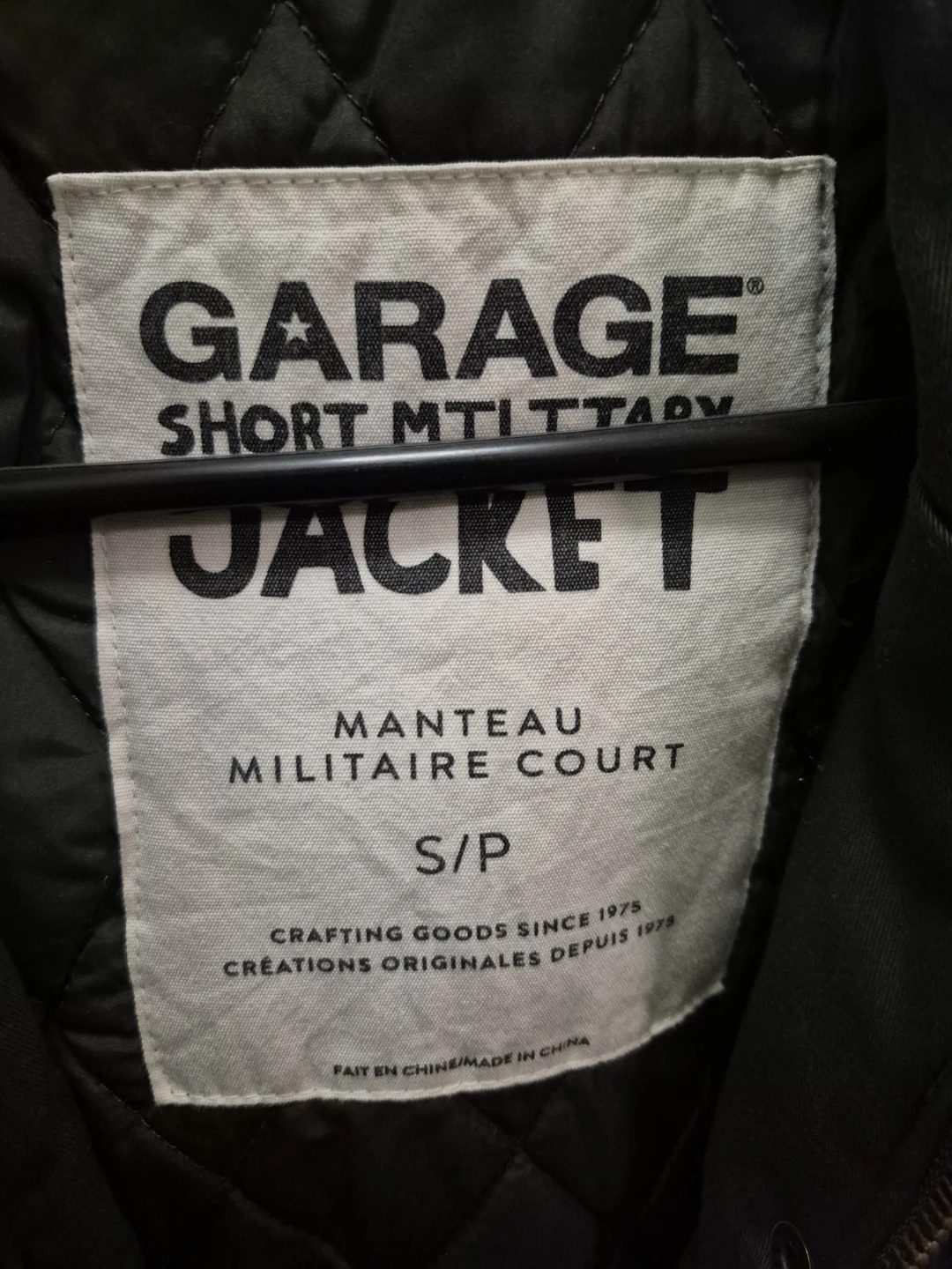 Garage Short Military Jacket - Size S/P - photo 4