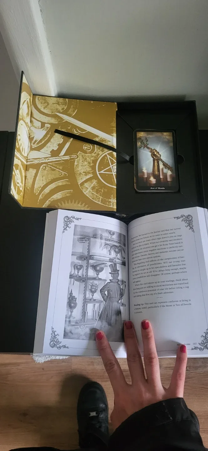 The Steampunk Tarot Deck by Barbara Moore image indicator(3)