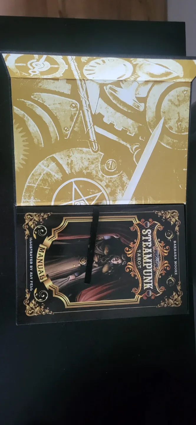 The Steampunk Tarot Deck by Barbara Moore image indicator(4)