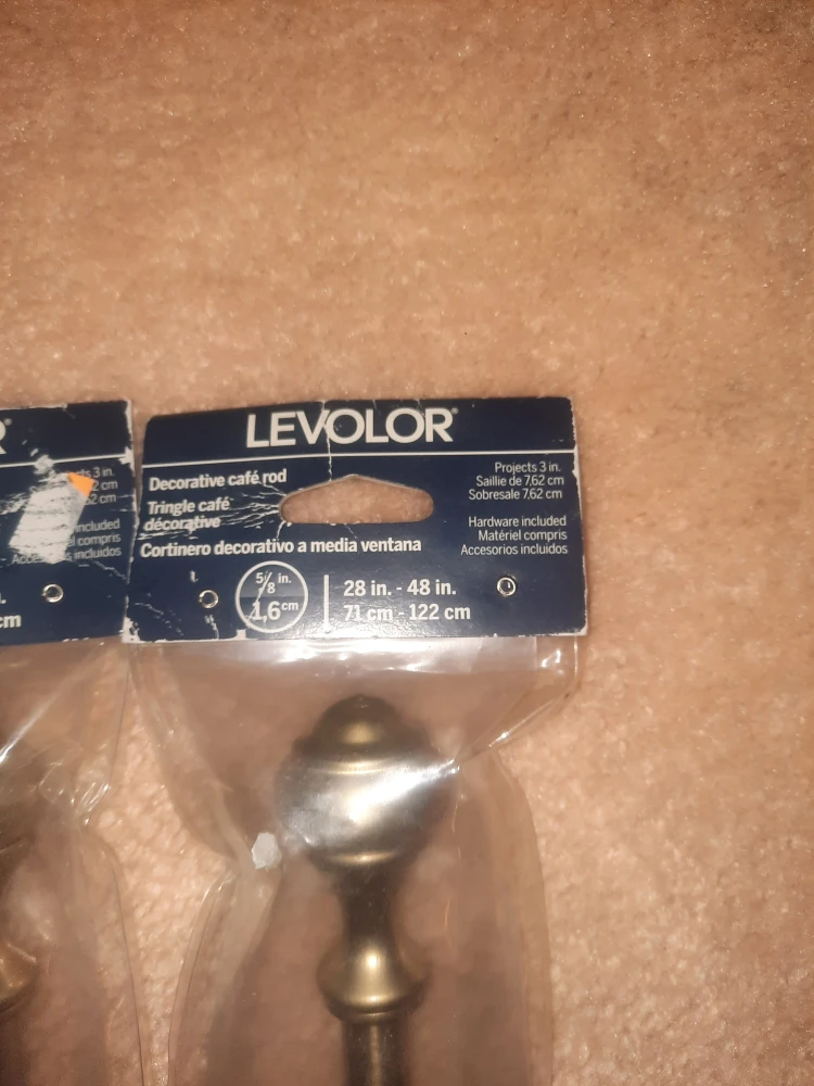 LEVOLOR Decorative Café Rod 28-48in - photo 3