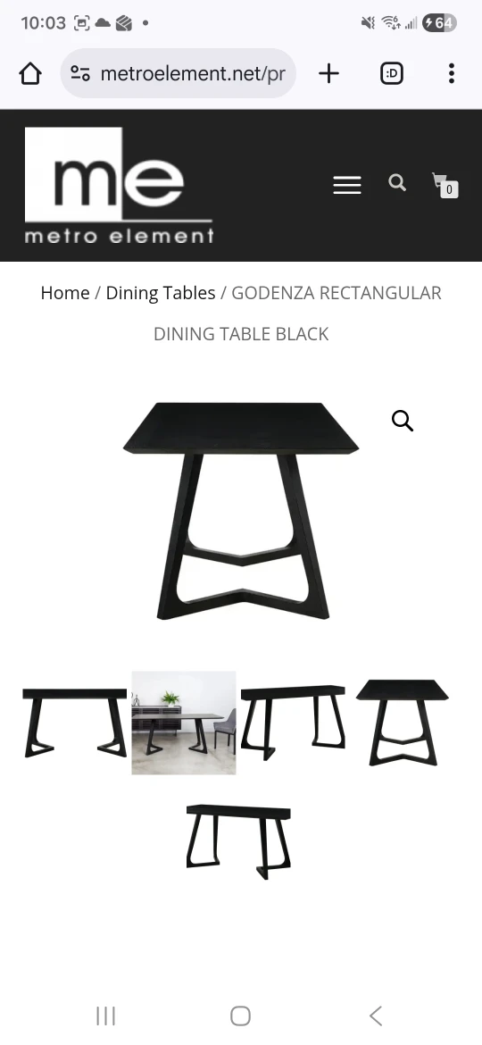 Moe's Home  Godenza Dining Table - photo 5