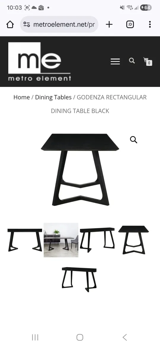 Moe's Home  Godenza Dining Table image indicator(6)