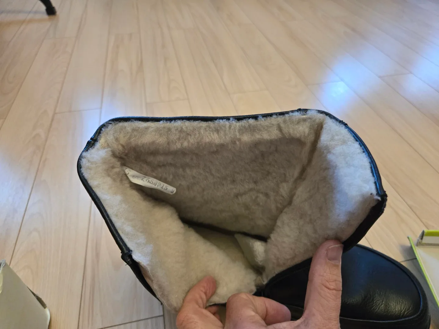 Finn Comfort Black Leather Winter Boots, Size 11 image indicator(2)